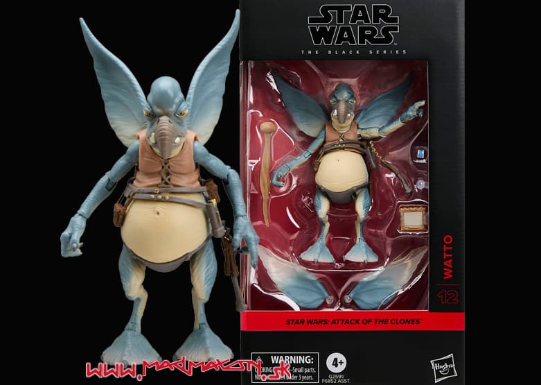 Star Wars Episode II Black Series akčná figúrka Watto 15 cm — MΛDMΛXON