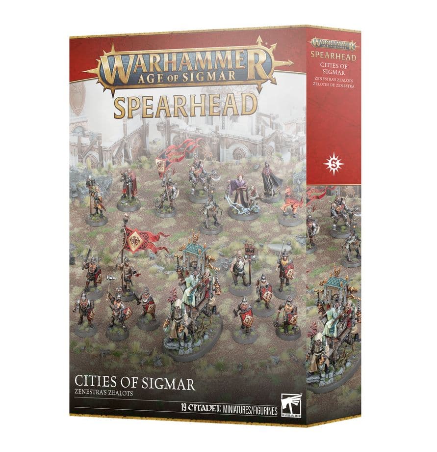 Spearhead, Cities of Sigmar – Zenestra’s Zealots — MΛDMΛXON