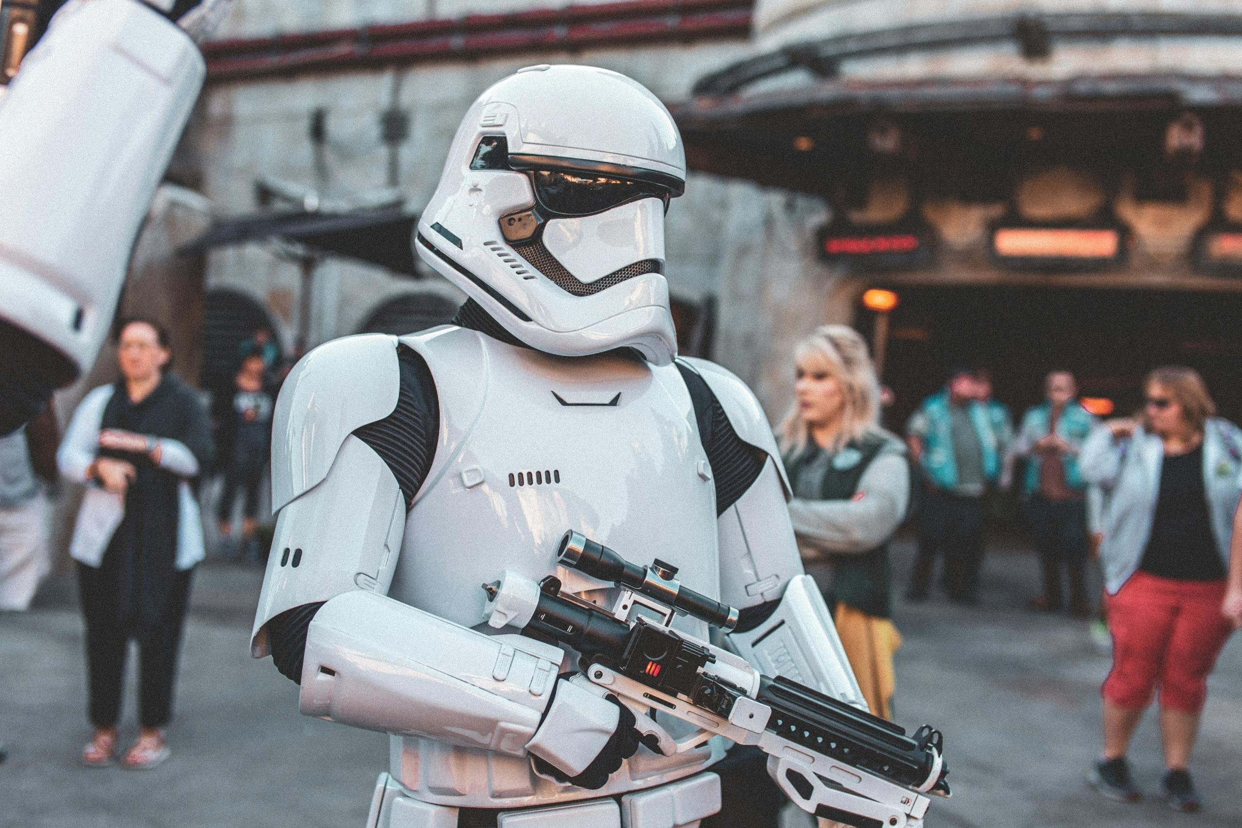 Stormtrooper v zbroji — sci-fi kolekcia