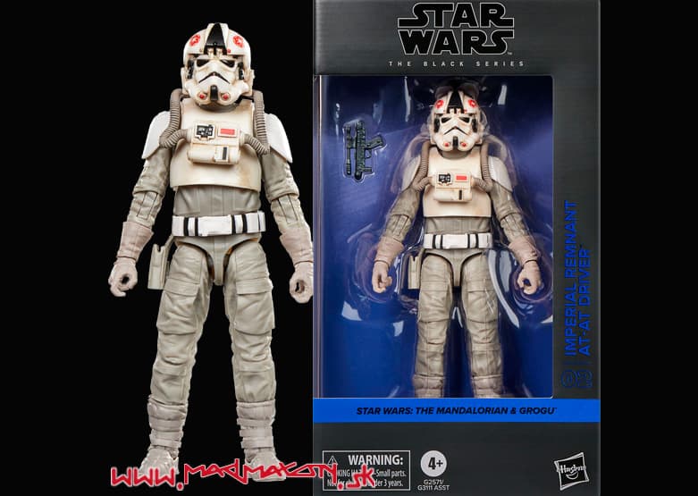 Star Wars: The Mandalorian & Grogu Black Series Akčná figúrka Imperial Remnant AT-AT Driver 15 cm — pohľad 1