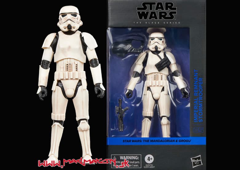 Star Wars: The Mandalorian & Grogu Black Series akčná figúrka Imperial Remnant Stormtrooper (Weathered) 15 cm — pohľad 1