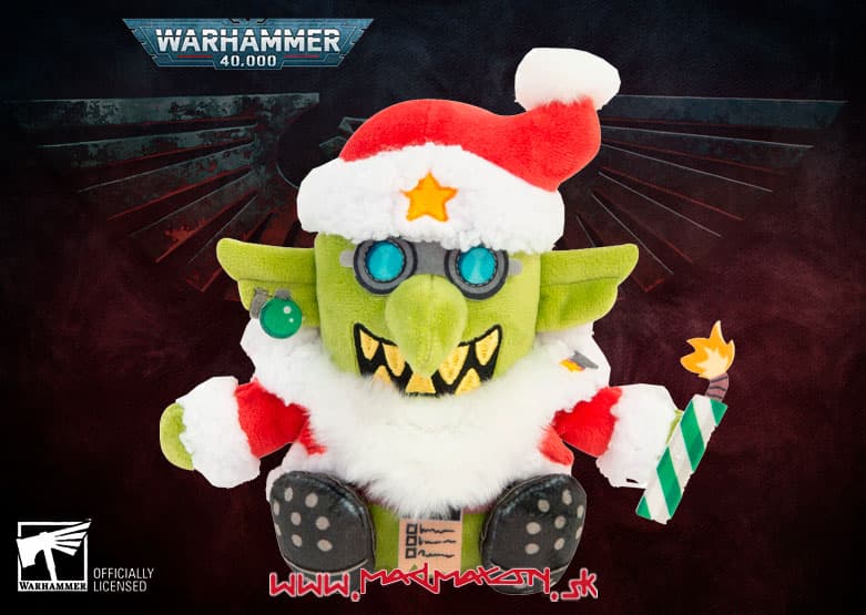 Warhammer Plyšová figúrka Da Red Gobbo — MΛDMΛXON